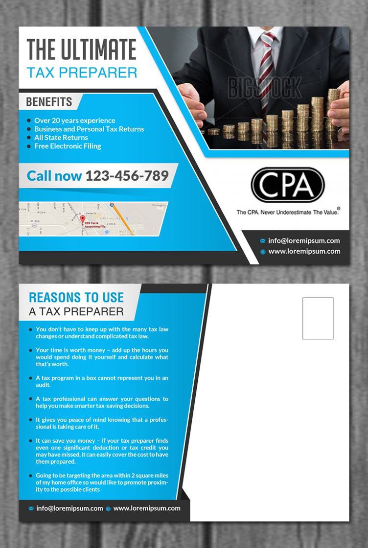 Postcard Design by creative.bugs for this project | Design #9351746