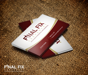 Business Card Design by xavier scott