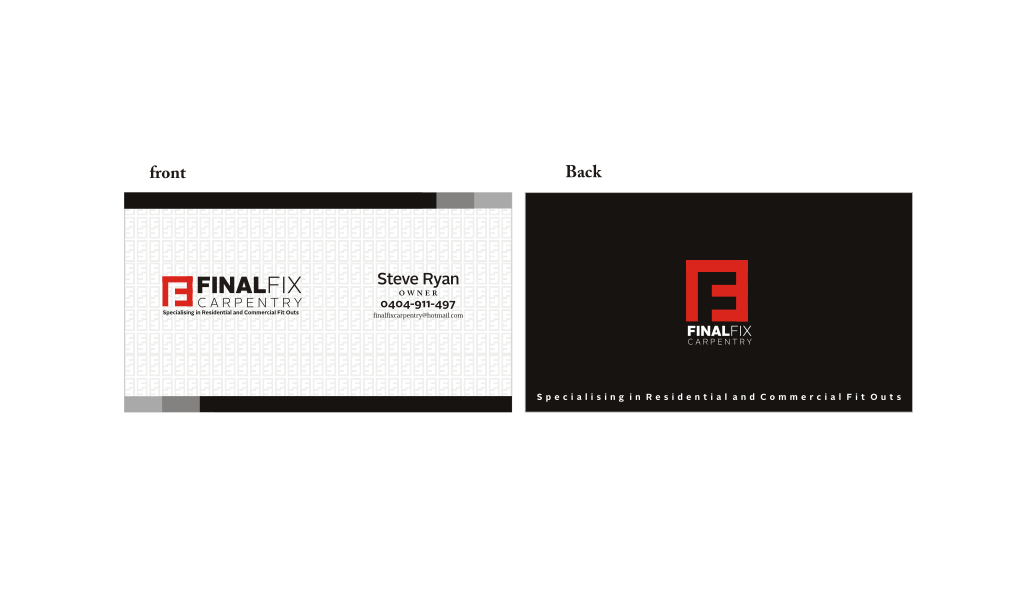 Visitenkarten-Design von reFreshid für dieses Projekt | Design #2063522