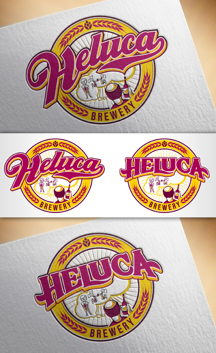 Logo Design by nivleik for Heluca | Design #9408224