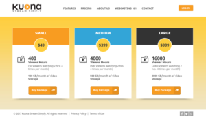 Web Design par RupalTechno pour kuona | Design : #13430493