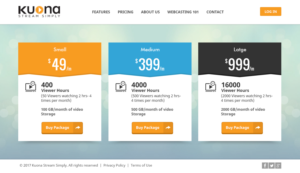 Web Design par RupalTechno pour kuona | Design : #13430494
