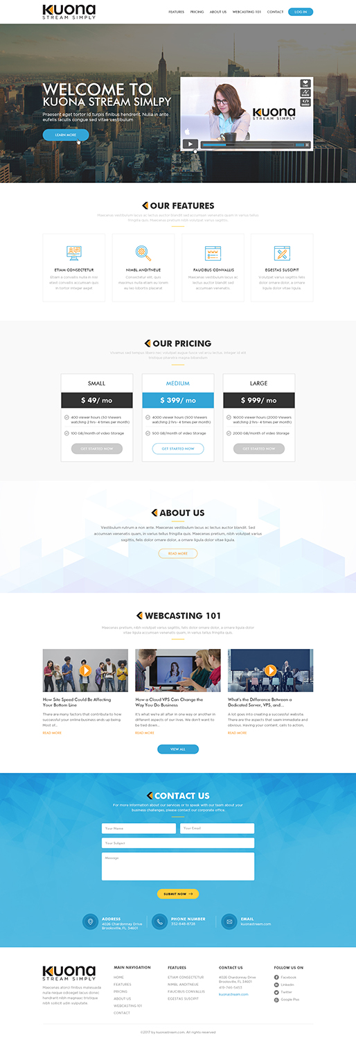 Web Design par ESolz Technologies pour kuona | Design : #13334337
