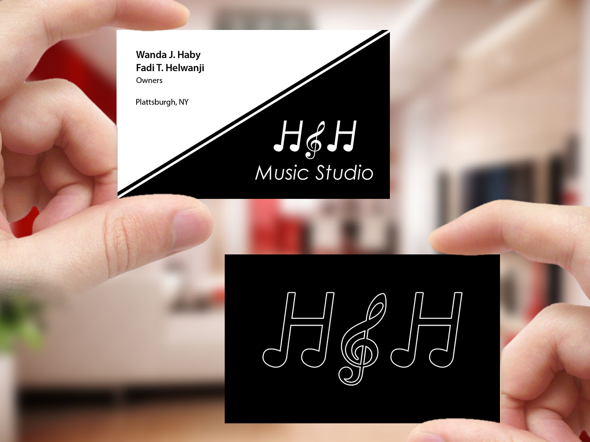 Business Card Design by Creations Box 2015 for H&H Fine Arts Studio | Design #9384783
