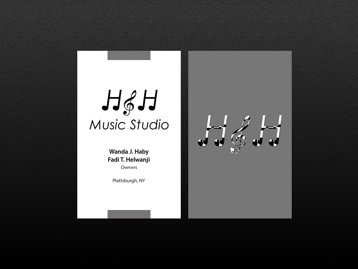 Visitenkarten-Design von Creations Box 2015 für H&H Fine Arts Studio | Design #9384797