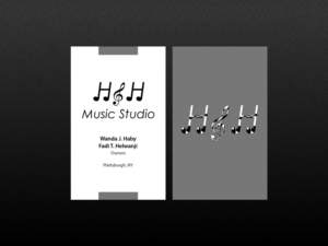 Diseño de Tarjeta de Presentación por Creations Box 2015 para H&H Fine Arts Studio | Diseño: #9384797