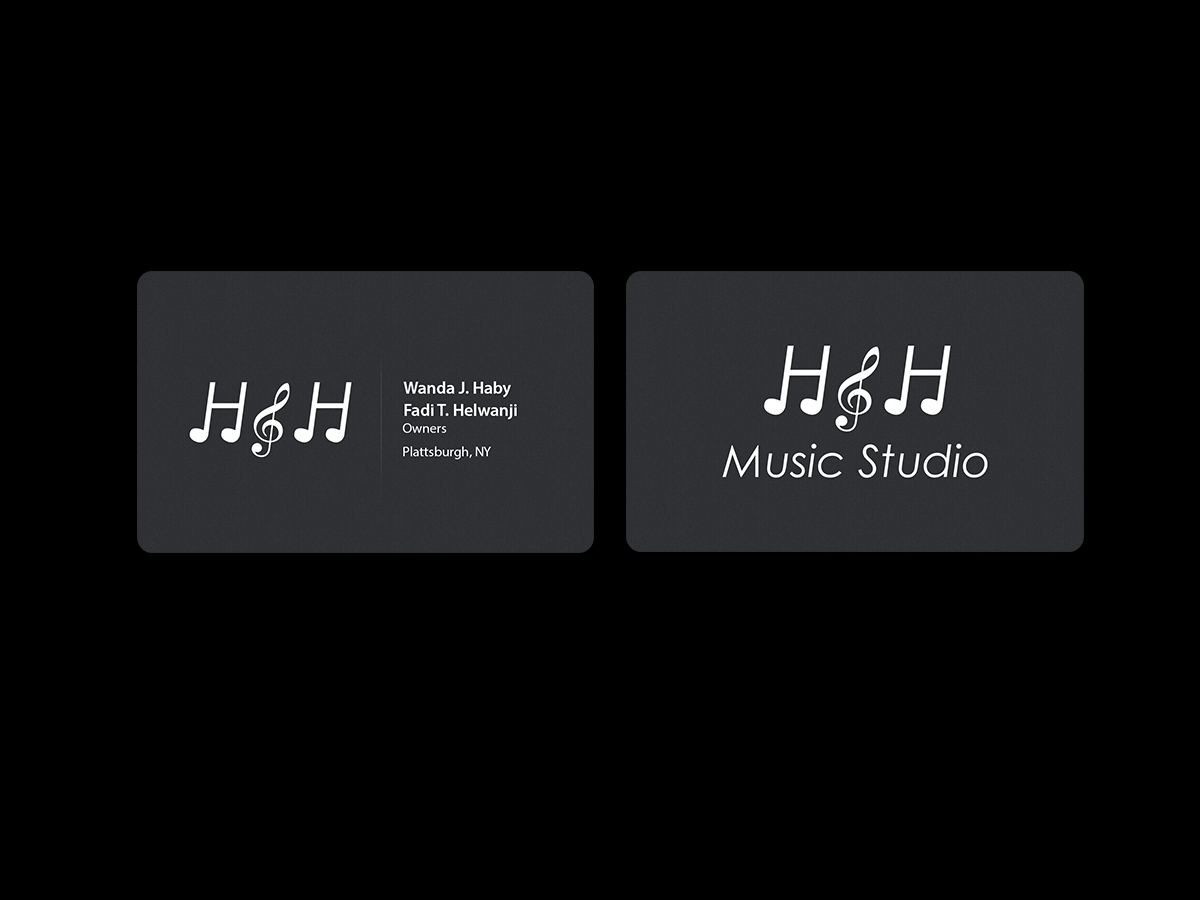 Diseño de Tarjeta de Presentación por Creations Box 2015 para H&H Fine Arts Studio | Diseño #9384816