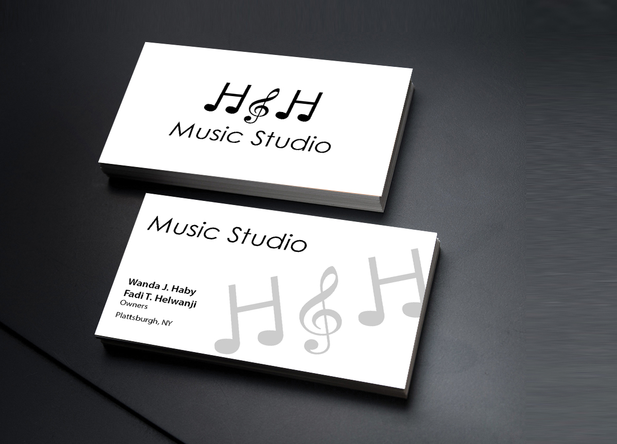 Business Card Design by Creations Box 2015 for H&H Fine Arts Studio | Design #9384826