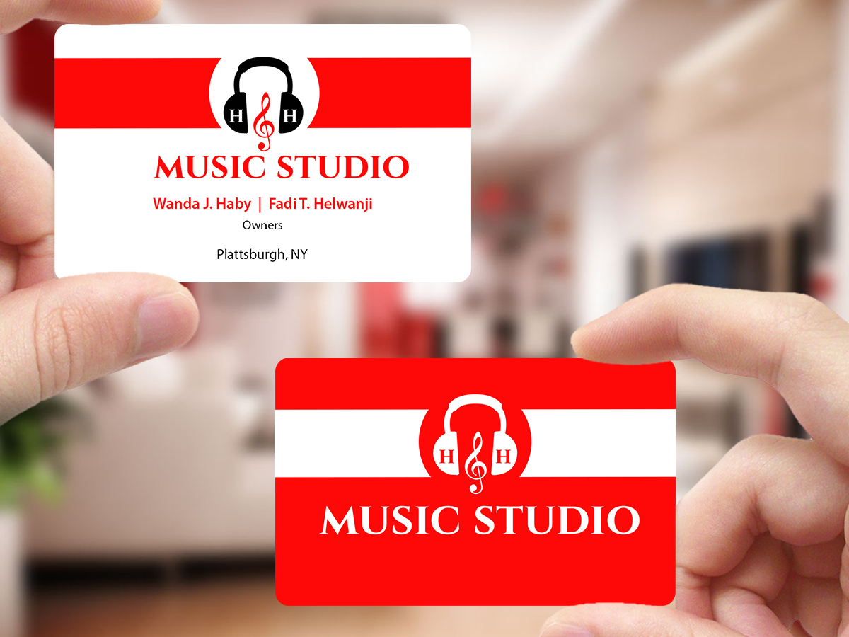 Diseño de Tarjeta de Presentación por Creations Box 2015 para H&H Fine Arts Studio | Diseño #9384836