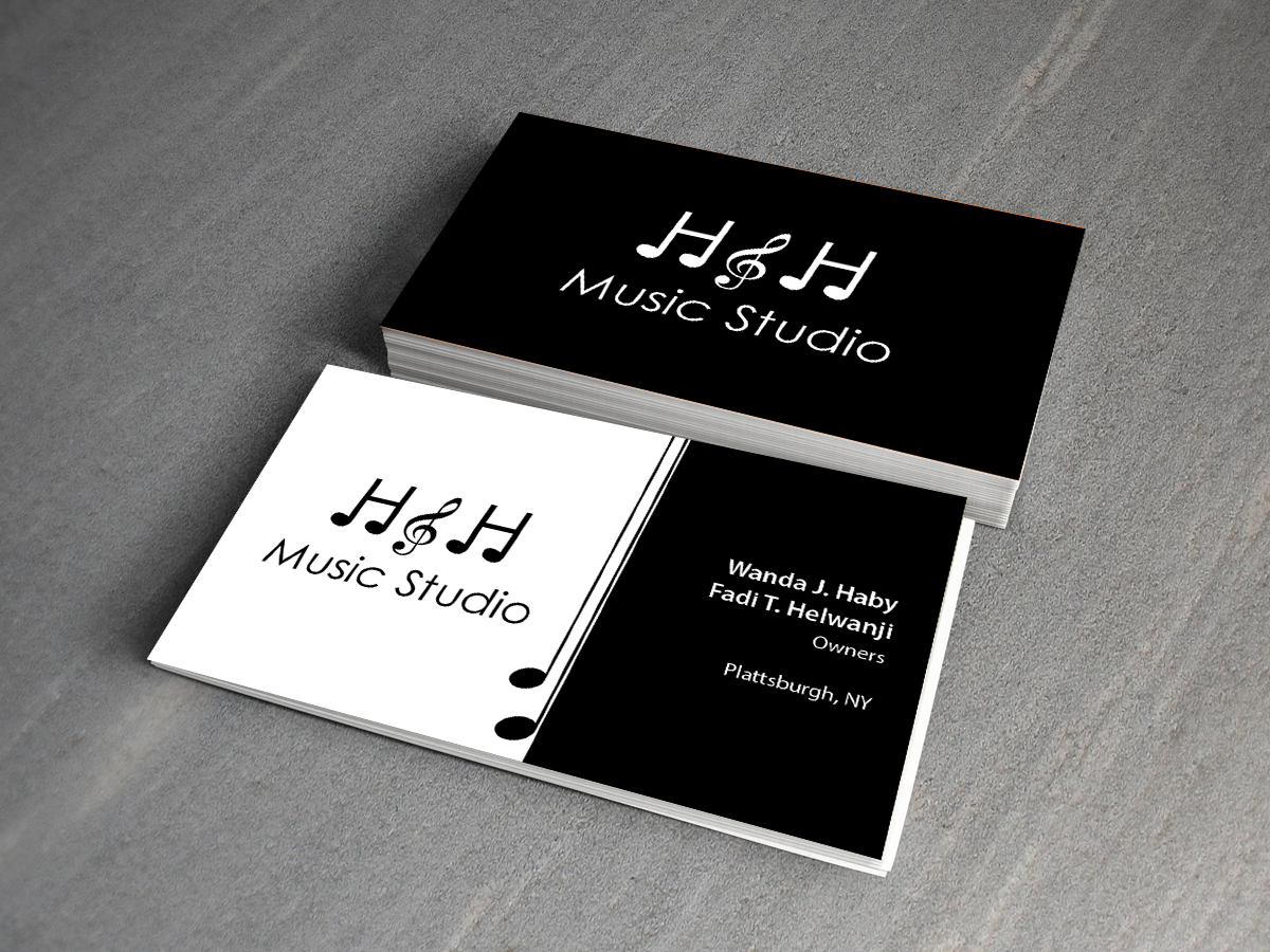 Business Card Design by Creations Box 2015 for H&H Fine Arts Studio | Design #9432043