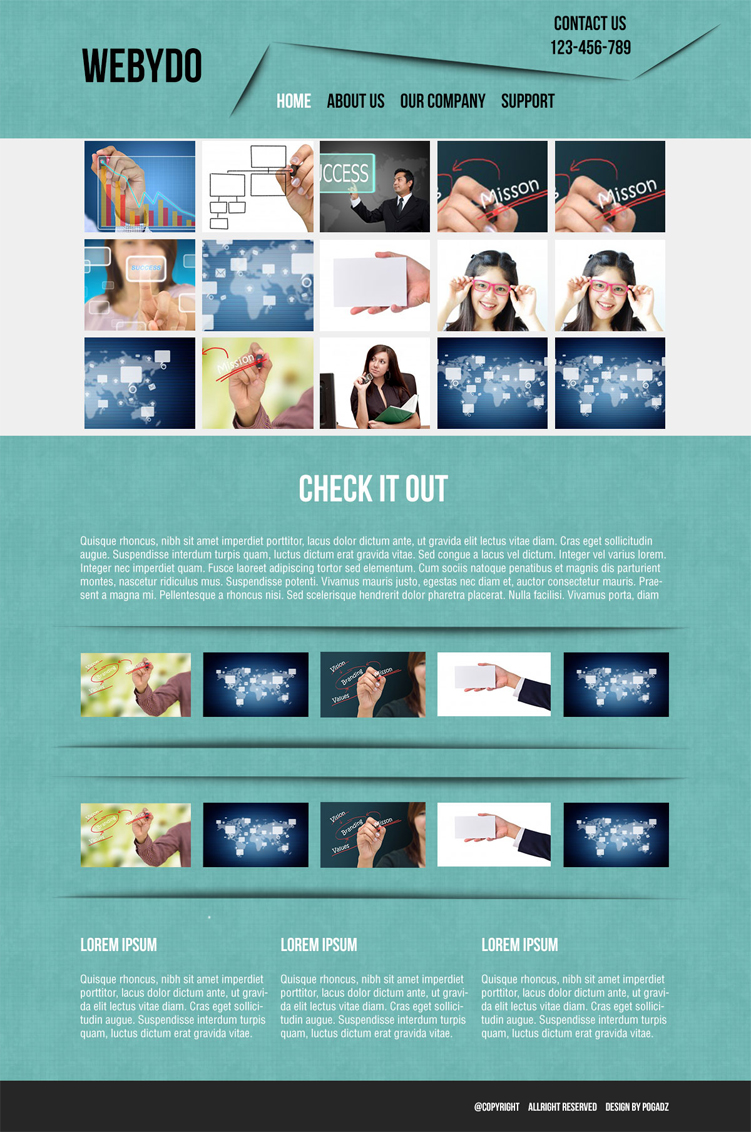 Diseño Web por pogadz para Webydo | Diseño #2197156