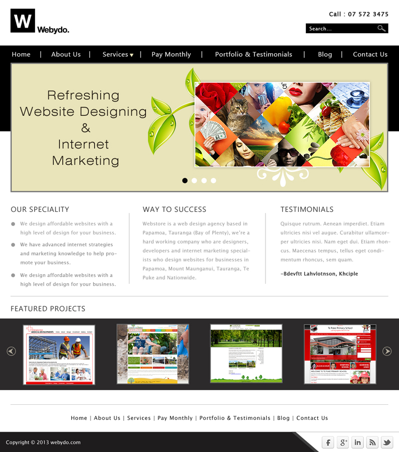 Web Design by idesign for Webydo | Design #2203116