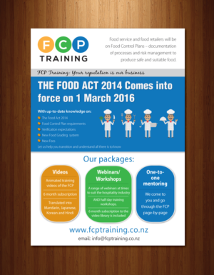 Food Safety Consultancy Flyer Design | Flyer Design by meet007