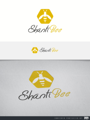 ShantiBee | Logo Design by voltart