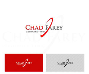 Logo Design by damian for Chad Farey Concreting | Design: #9407275