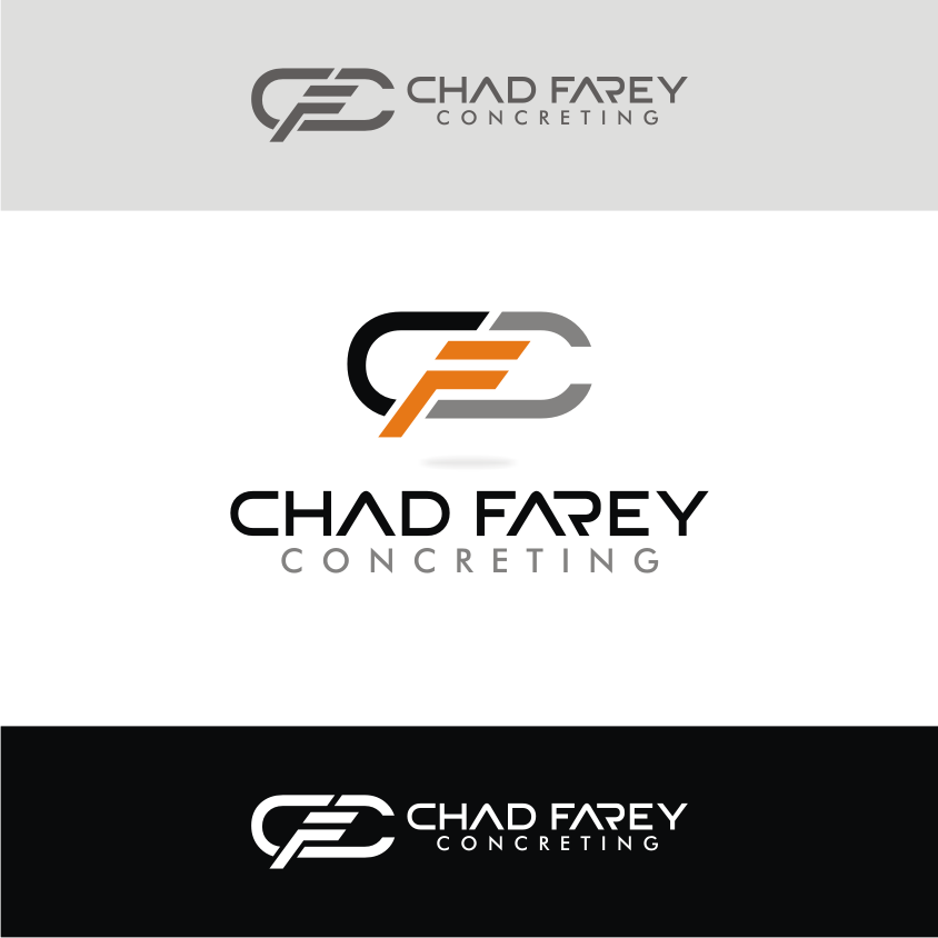 Logo Design by Arham Hidayat for Chad Farey Concreting | Design #9515642