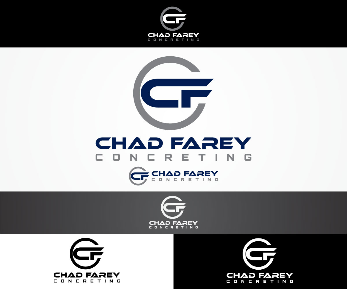 Logo Design by sangeloenriquez for Chad Farey Concreting | Design #9354201