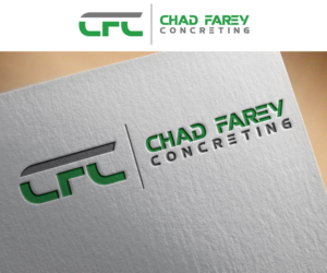 Logo Design by CHAN GRFX for Chad Farey Concreting | Design: #9447756