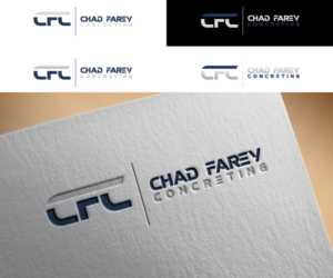 Logo Design by CHAN GRFX for Chad Farey Concreting | Design #9483573