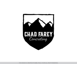 Logo Design by isabel.paoli for Chad Farey Concreting | Design: #9351834