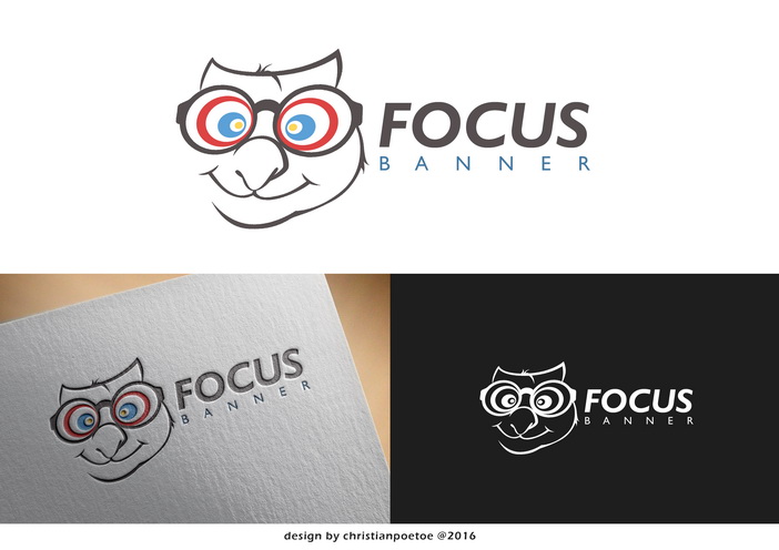 Diseño de Logo por christianpoetoe para Focus Banners | Diseño #9352582
