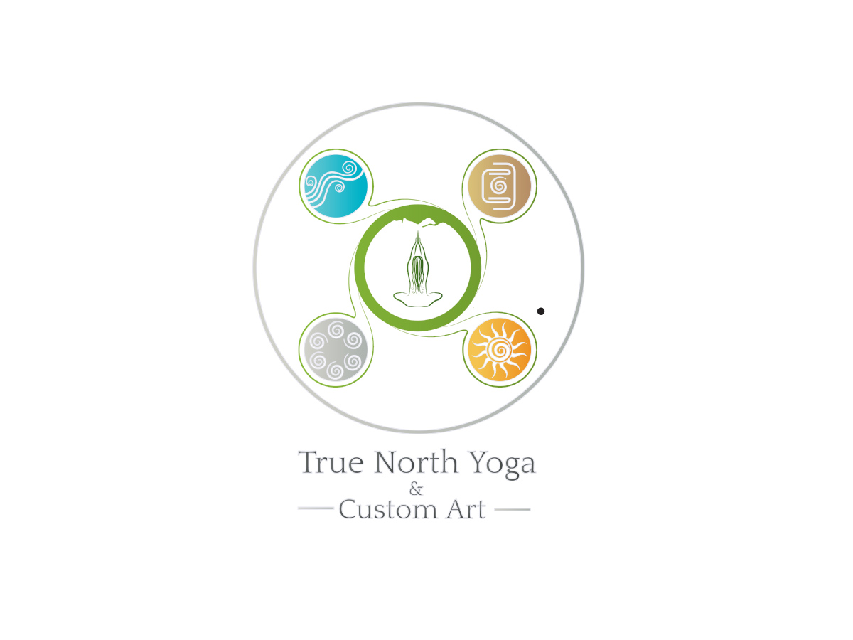 Logo Design by kavish for True North Yoga and Art | Design #9356833