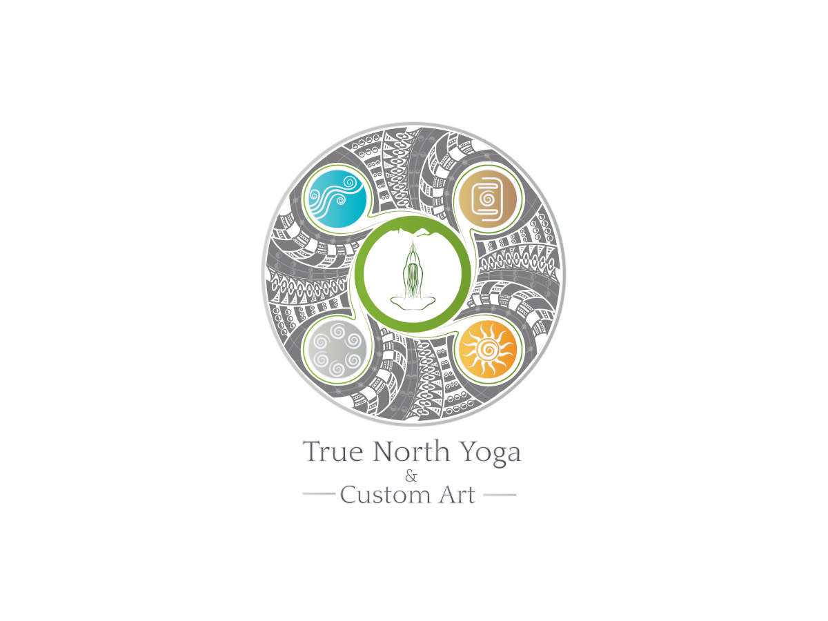 Logo Design by kavish for True North Yoga and Art | Design #9368731