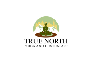 Logo Design by ApurbaMan for True North Yoga and Art | Design #9405470