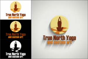 Logo Design by DG for True North Yoga and Art | Design: #9397869