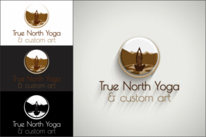 Logo Design by DG for True North Yoga and Art | Design: #9397870