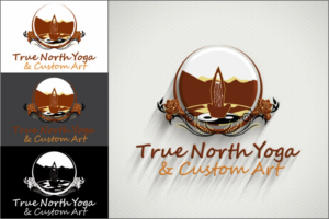 Logo Design by DG for True North Yoga and Art | Design: #9406460