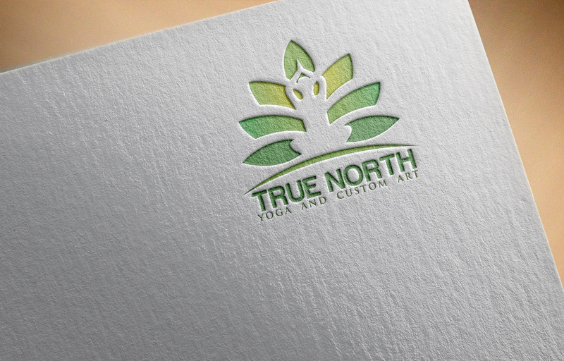 Logo Design by designstudio007 for True North Yoga and Art | Design #9397574