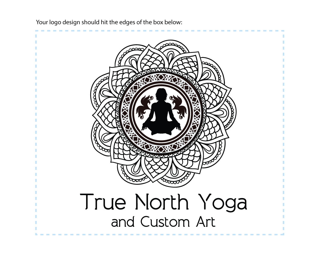 Logo Design by Asim Jutt for True North Yoga and Art | Design #9406691