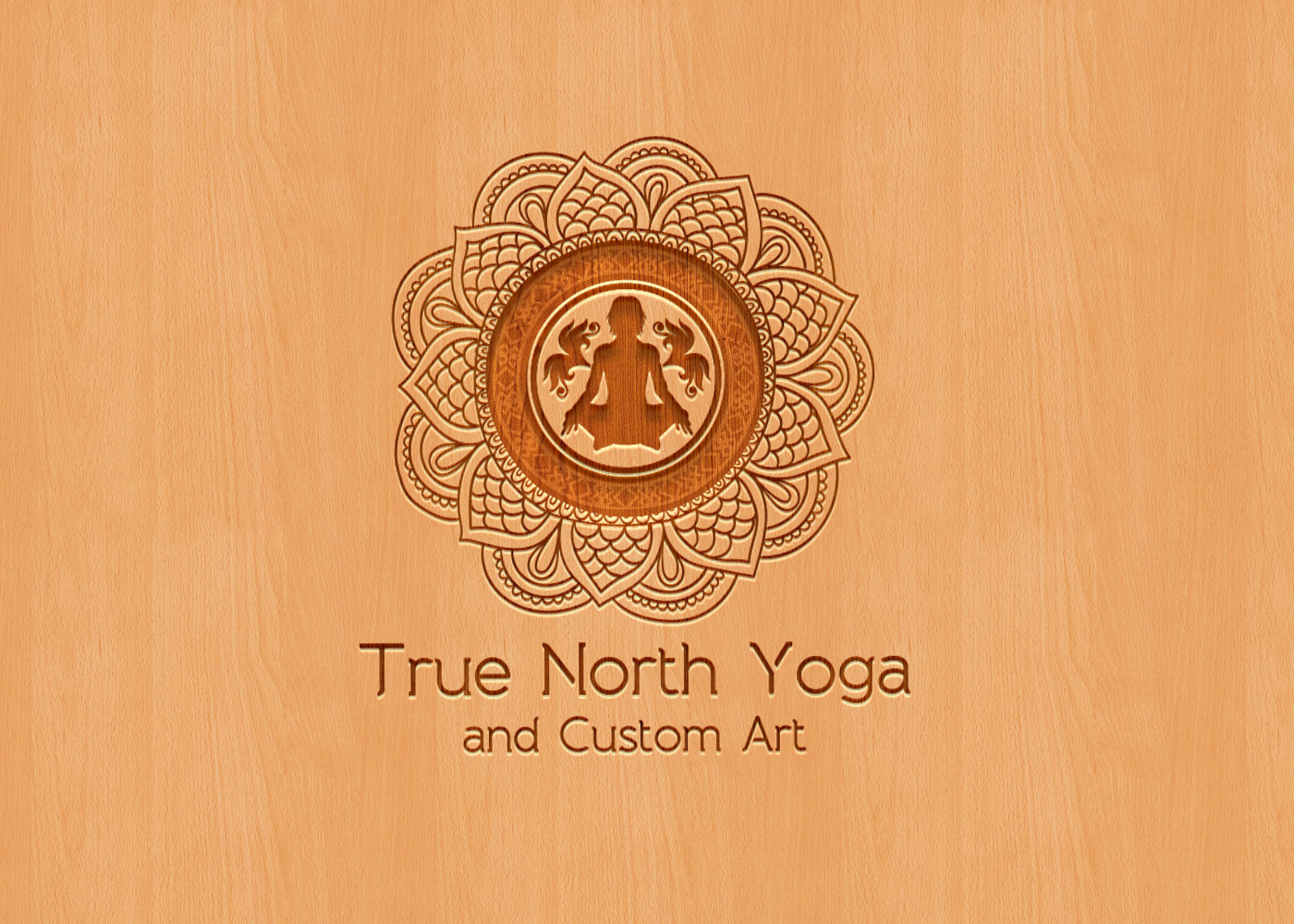 Logo Design by Asim Jutt for True North Yoga and Art | Design #9406692