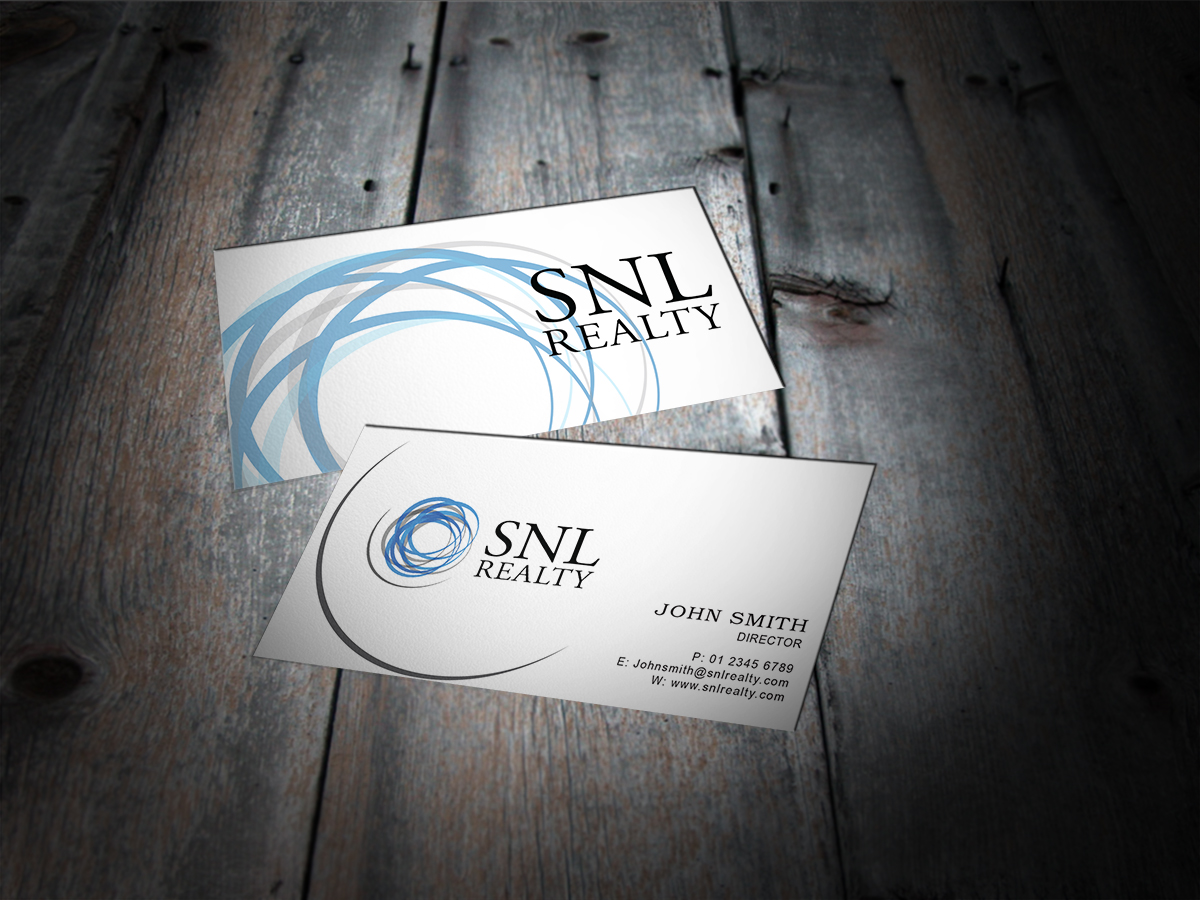 Business Card Design by MT for SNL Realty | Design #2058447