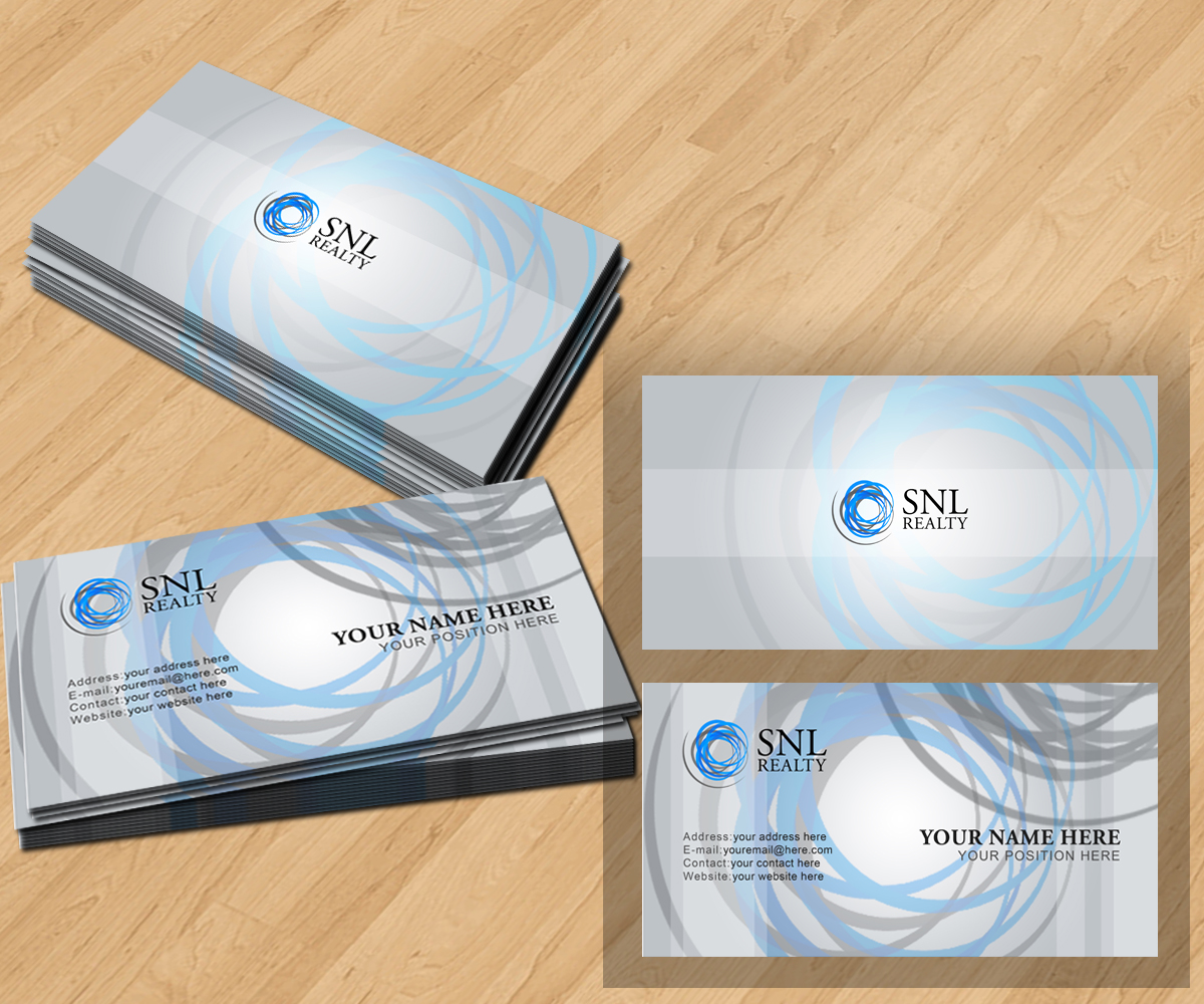 Business Card Design by Lello for SNL Realty | Design #2060464