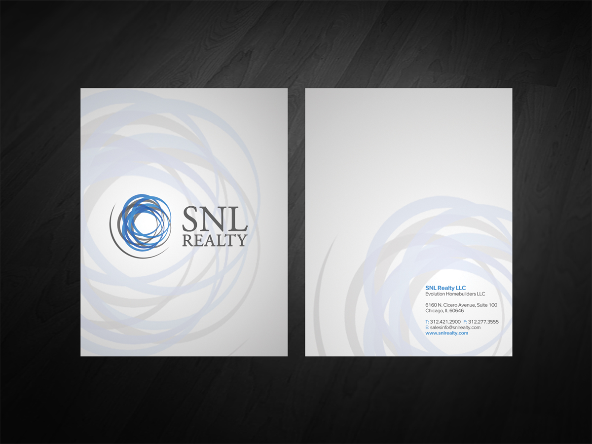 Diseño de Tarjeta de Presentación por diRtY.EMM para SNL Realty | Diseño #2058549