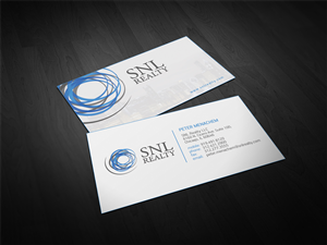 Visitenkarten-Design von diRtY.EMM für SNL Realty | Design: #2061659