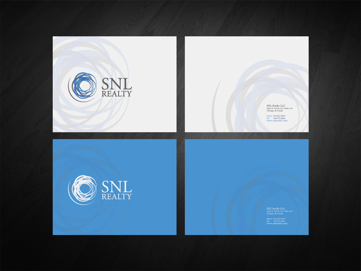 Diseño de Tarjeta de Presentación por diRtY.EMM para SNL Realty | Diseño #2071558
