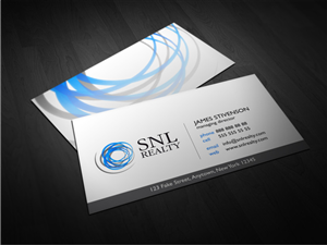 Visitenkarten-Design von Atvento Graphics für SNL Realty | Design: #2056221