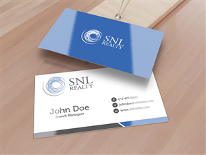 Business Card Design by hery_krist for SNL Realty | Design: #2056825