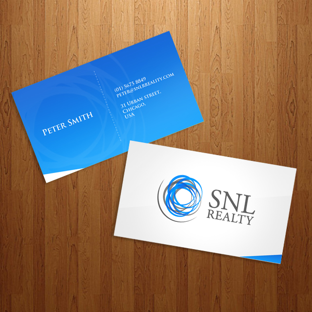 Diseño de Tarjeta de Presentación por RC Agency para SNL Realty | Diseño #2059367