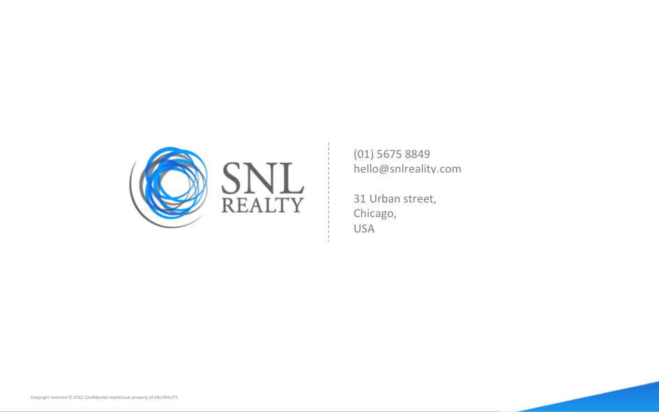 Business Card Design by RC Agency for SNL Realty | Design #2060665