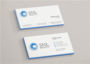 Visitenkarten-Design von logodentity für SNL Realty | Design: #2057254