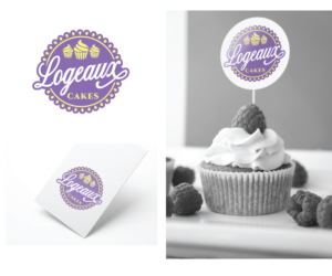 Logeaux Cakes | Logo Design by Ena