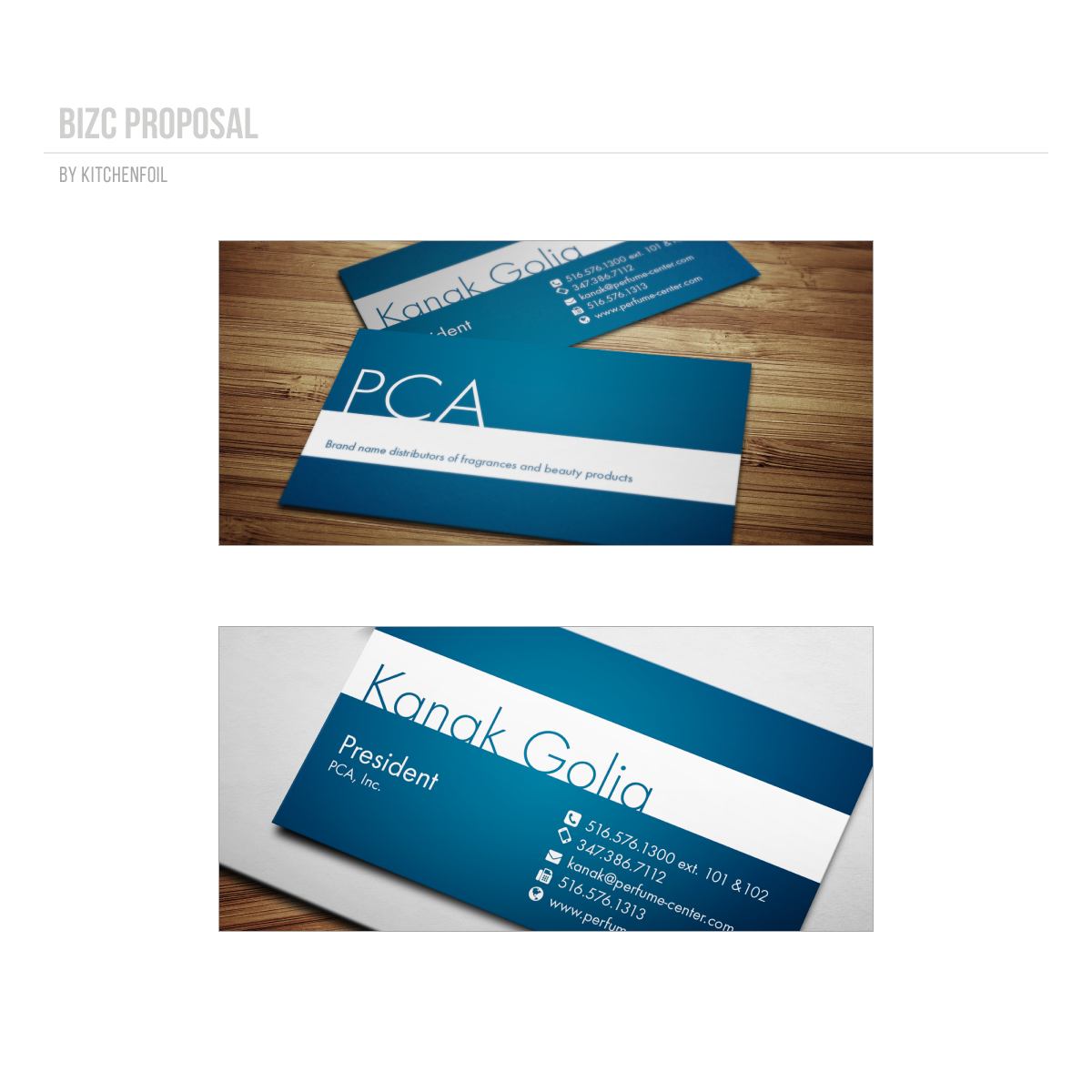 Diseño de Tarjeta de Presentación por Kitchenfoil para este proyecto | Diseño #9482806