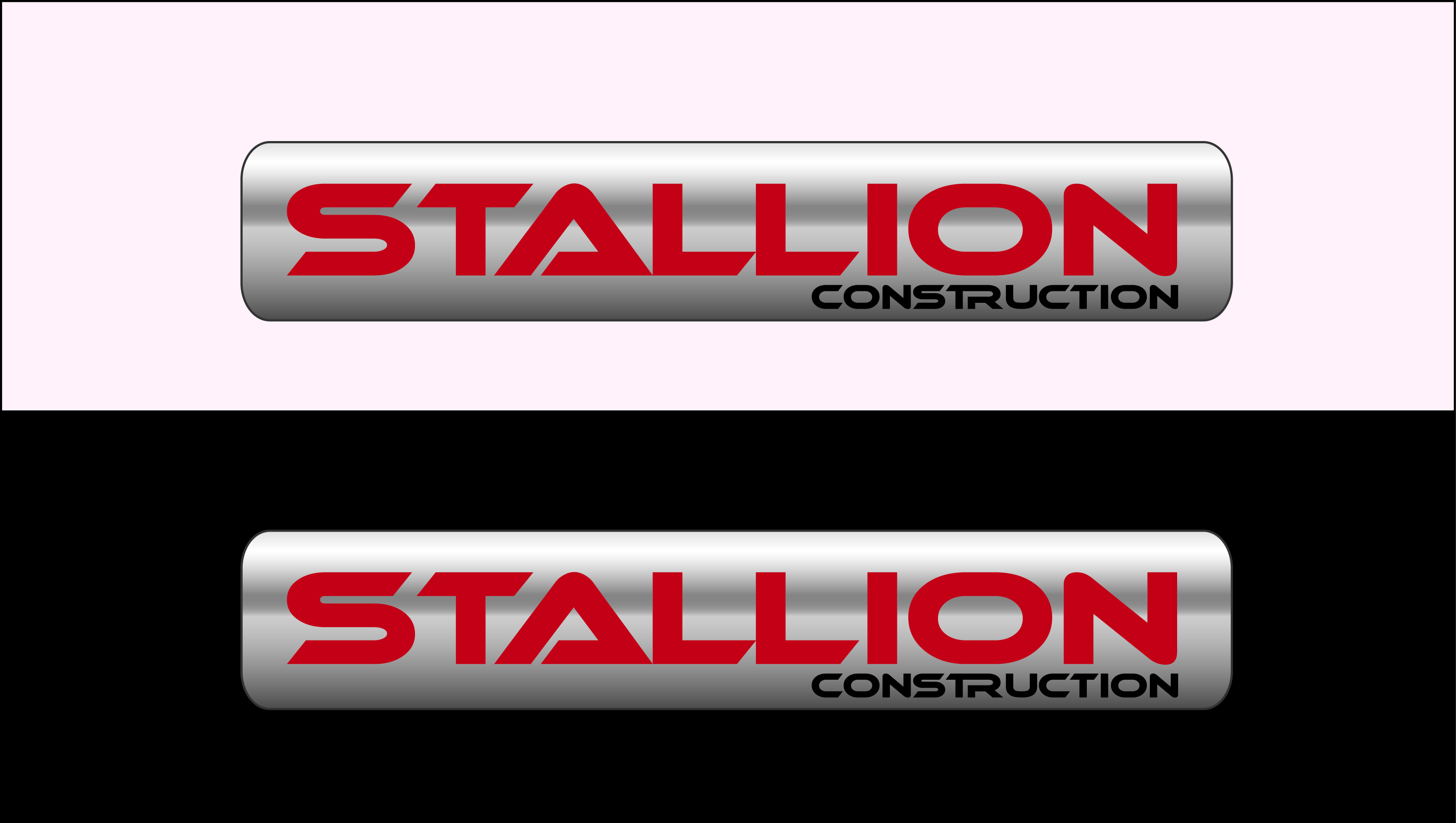 Logo Design by Happy Max for Stallion Construction | Design #15766