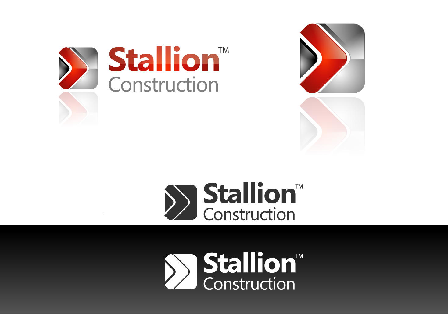 Logo Design by mouallem zoheir for Stallion Construction | Design #15407
