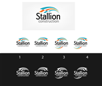 Logo Design by mouallem zoheir for Stallion Construction | Design: #15707