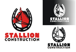Design de Logo par Ramil Baylon Designs pour Stallion Construction | Design : #16095